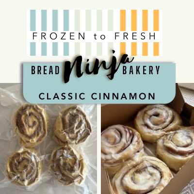 FROZEN to FRESH,4 Pack Classic Cinnamon