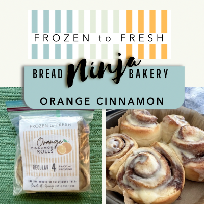 FROZEN to FRESH, 4 Pack Orange Cinnamon 